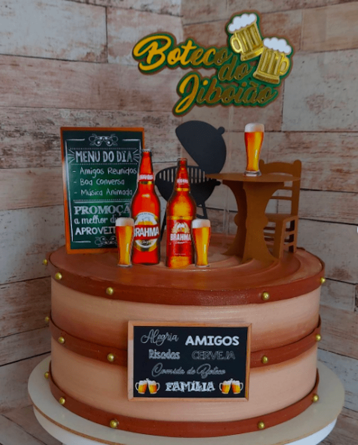 Boteco temalı pasta: Yaratıcı bir parti için 71 seçenek